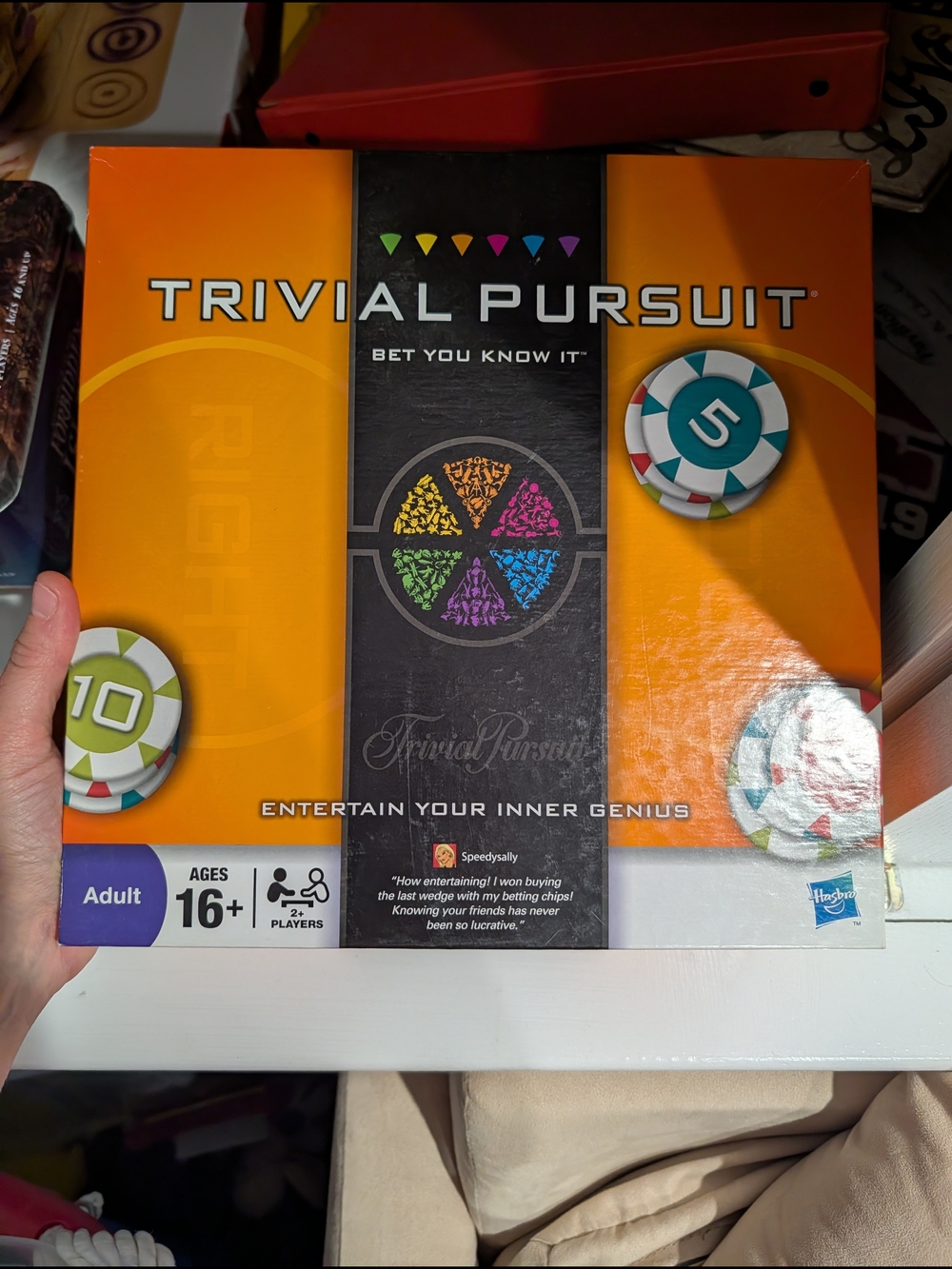 Hasbro Trivial Pursuit Board Game. 16+
